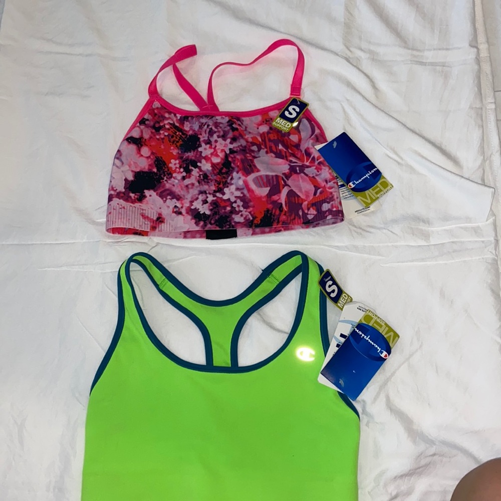 2 Brand-new sports bras!! Originally 24 each